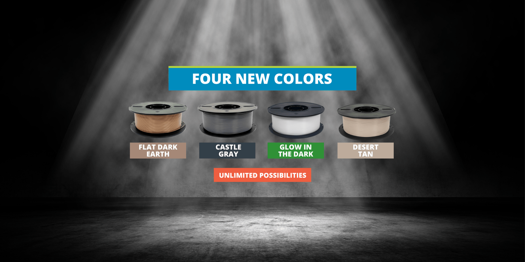 3D-Fuel Adds 4 New Colors to Pro PLA Filament Lineup - 3D-Fuel