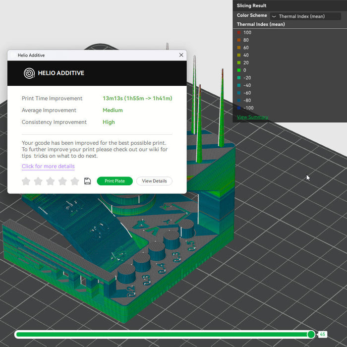 Pro PCTG Simulation Comes to Bambu Studio via Helio Additive