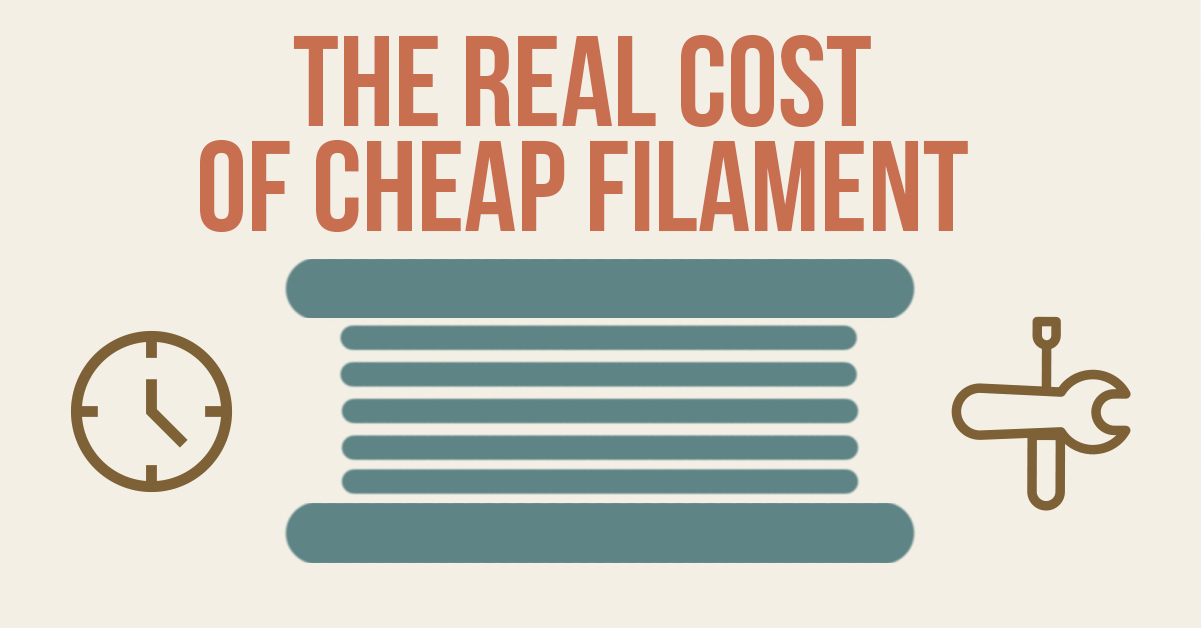 The Real Cost of Cheap 3D Printer Filament - 3D-Fuel