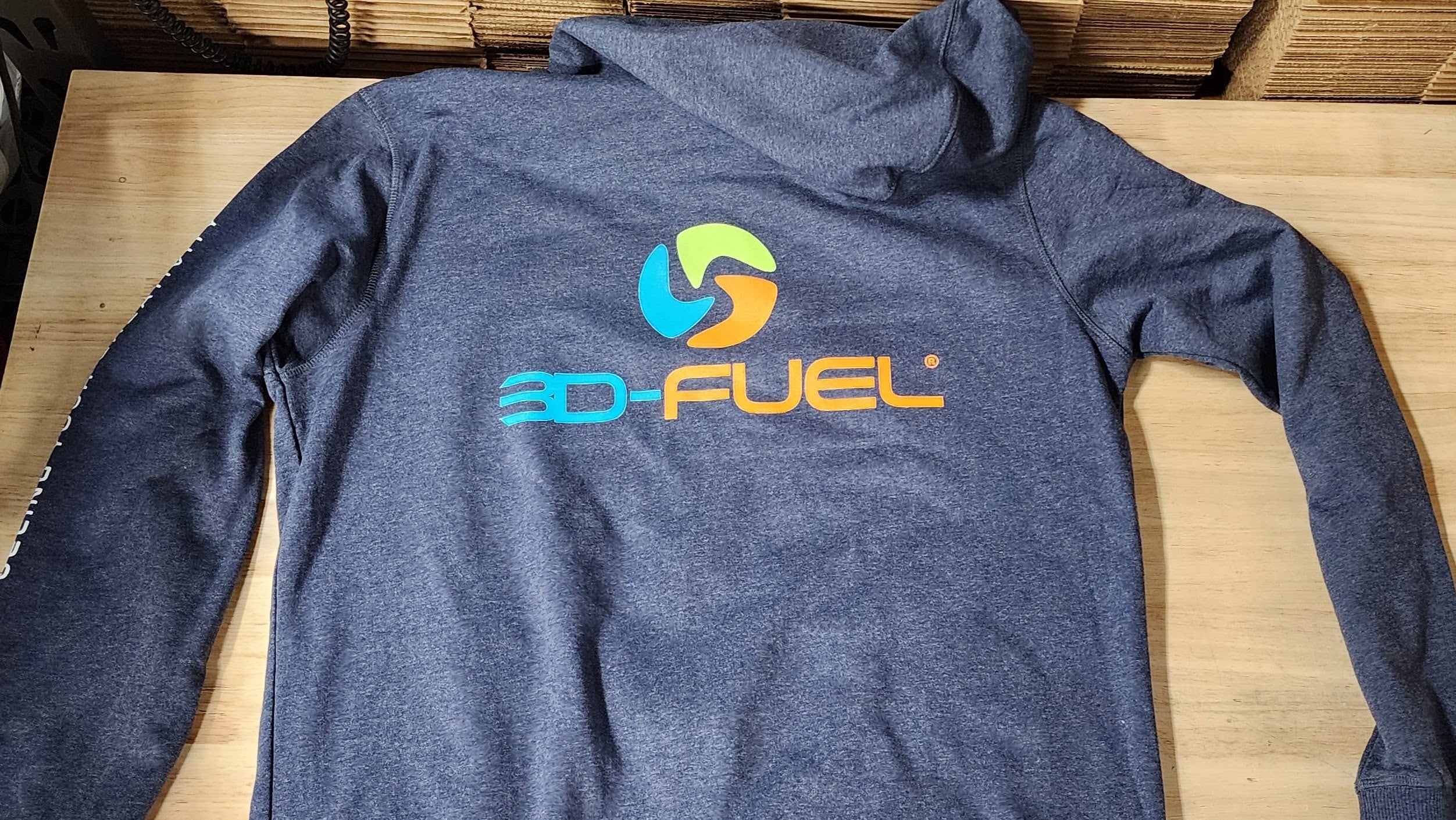 ‍3D-Fuel Full-zip Hoodie (100% off)