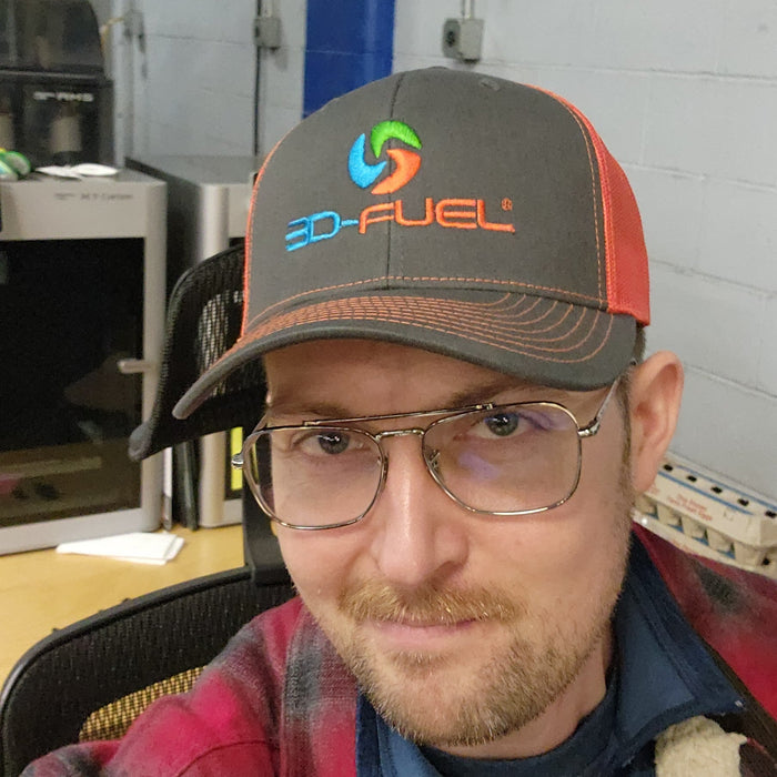 3D - Fuel Trucker Snapback Hat - 3D - Fuel