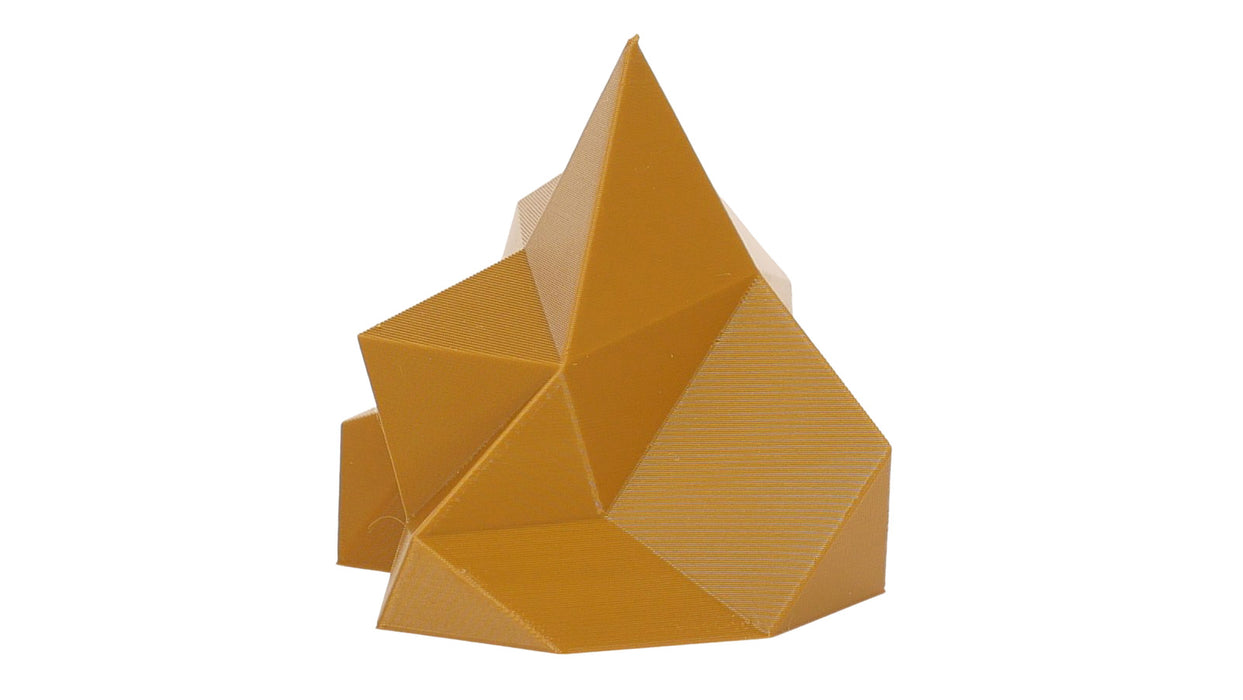 Coyote Brown Pro PCTG 3D printed gem