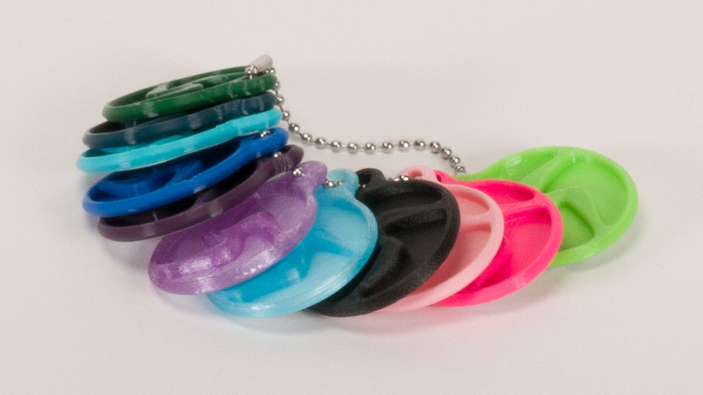 Color Keychain Sample Set for 3D-Fuel Colors