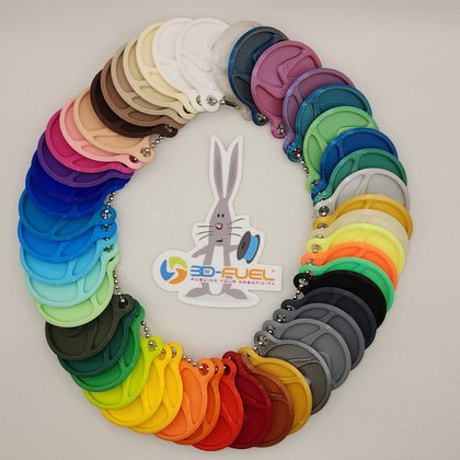 ‍Color Keychain Sample Set for 3D Fuel Colors (100% off) - 3D - Fuel