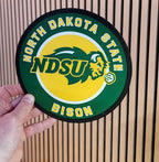 ndsu bison printed in Pro PCTG Toolbox Forest Green and Toolbox Yellow - 1