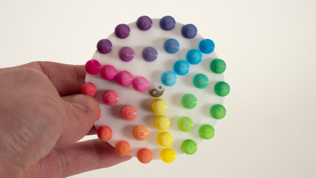Translucent CMYW For FullSpectrum and Color Mixing