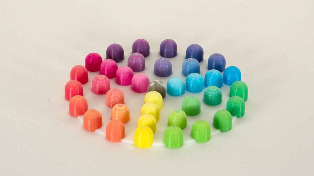 Translucent CMYW For FullSpectrum and Color Mixing