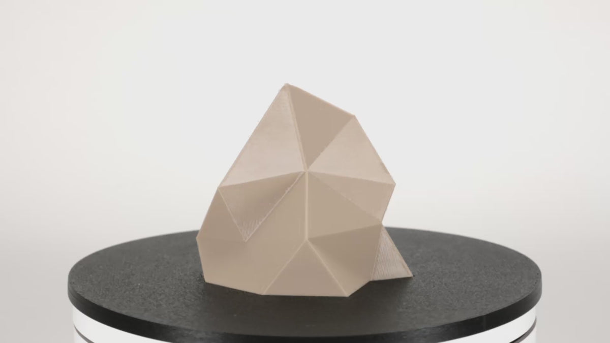 Pro PCTG, Desert Tan, 1.75mm - 3D-Fuel 3D printed crystal gem rotating video