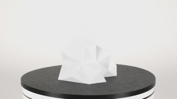 Pro PCTG, Snow White, 1.75mm - 3D - Fuel 3D printed crystal gem rotating video