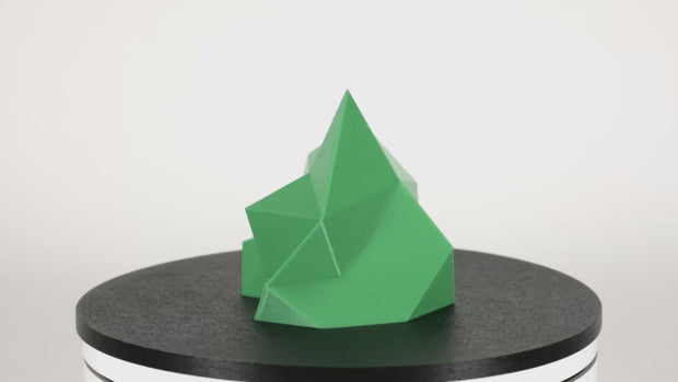 Pro PCTG, Grass Green, 1.75mm - 3D - Fuel 3D printed crystal gem rotating video