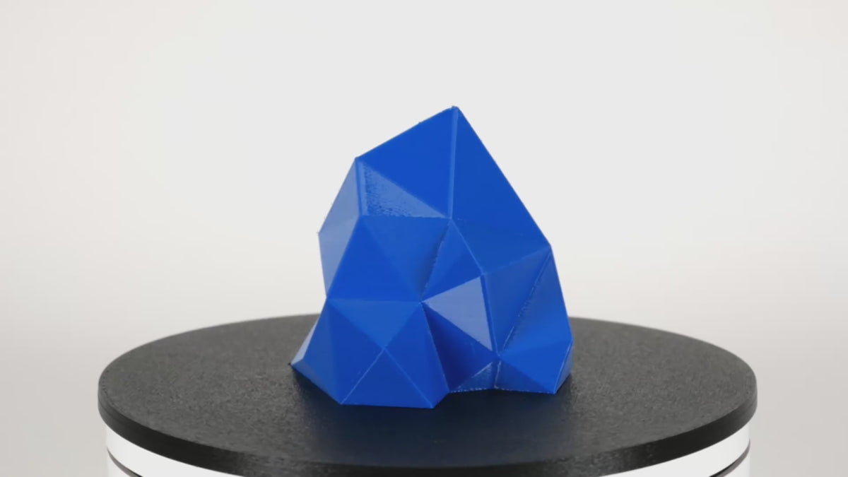 Pro PCTG, Ocean Blue, 1.75mm - 3D-Fuel 3D printed crystal gem rotating video