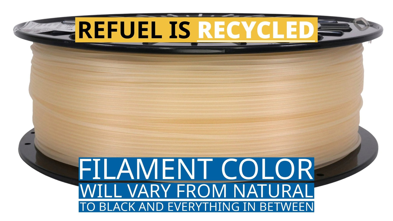 ReFuel™ Recycled Filament from 3D-Fuel