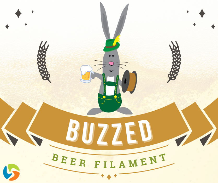 Buzzed™ Beer PLA Filament , 2.85mm