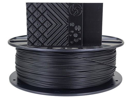3D-Fuel PETG Midnight Black Horizontal Spool with Sample Print 1.75mm