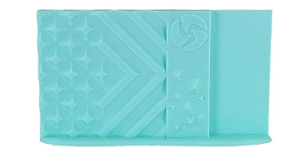 3D-Fuel PLA Aquamarine Print Sample 1.75mm