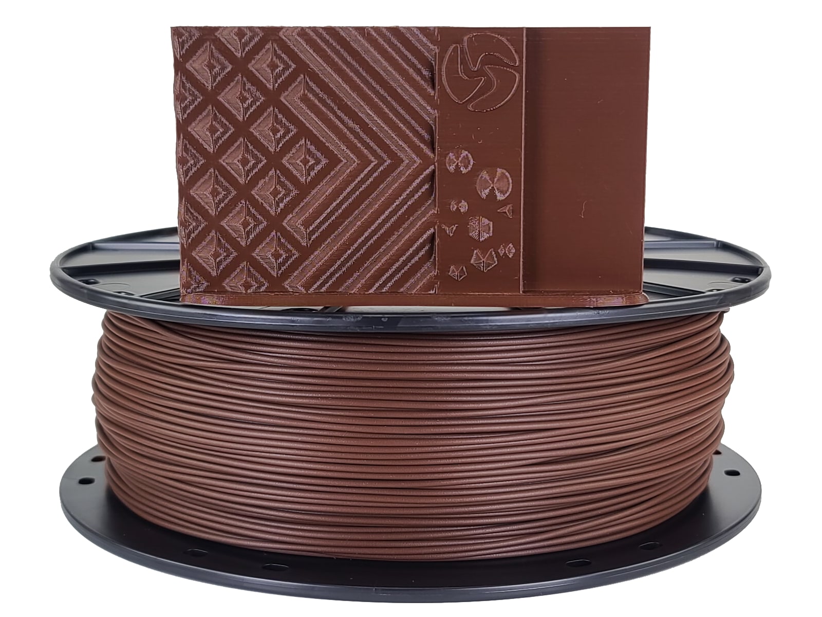 キングダム1-75 marron Tough Pro PLA+ - Chocolate Brown - 1.75mm | 3D-Fuel - Made In USA