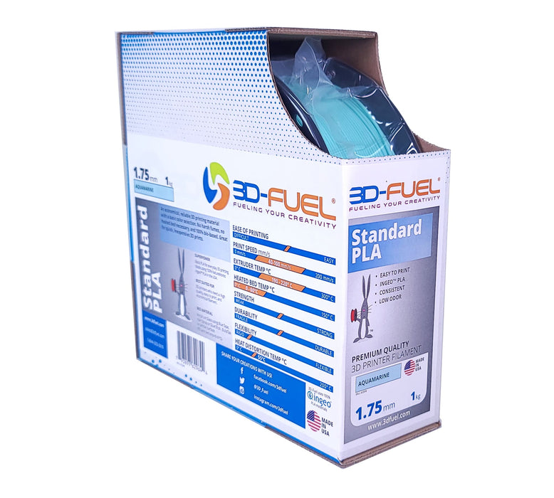 Standard PLA+, Aquamarine, 2.85mm - 3D-Fuel