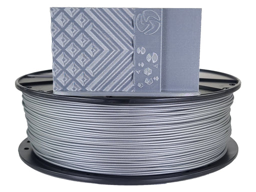 Standard PLA+, Metallic Silver, 1.75mm - 3D-Fuel